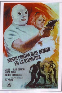 Санто против Синего демона в Атлантиде (1970) Санто против Синего демона в Атлантиде (1970)